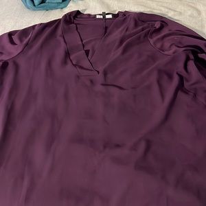 Size 20 Eloquii purple long tunic too